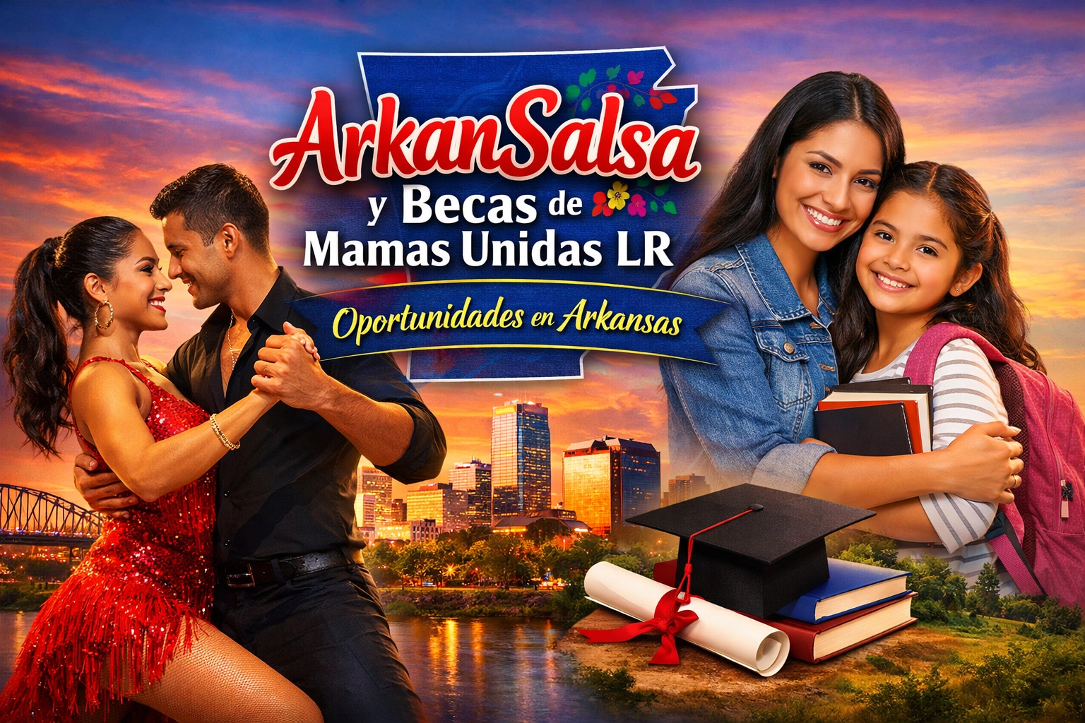 ArkanSalsa y Becas de Mamas Unidas LR: Oportunidades en Arkansas